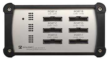 SP1054G logic analyzer front view